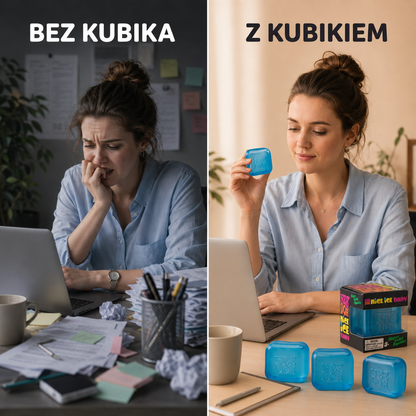 Kubik - kostka sensoryczna, którą ściskasz raz… i już nie chcesz oddać.