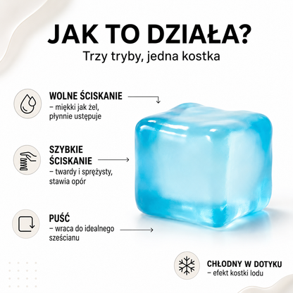 Kubik - kostka sensoryczna, którą ściskasz raz… i już nie chcesz oddać.