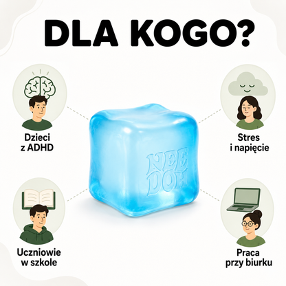 Kubik - kostka sensoryczna, którą ściskasz raz… i już nie chcesz oddać.